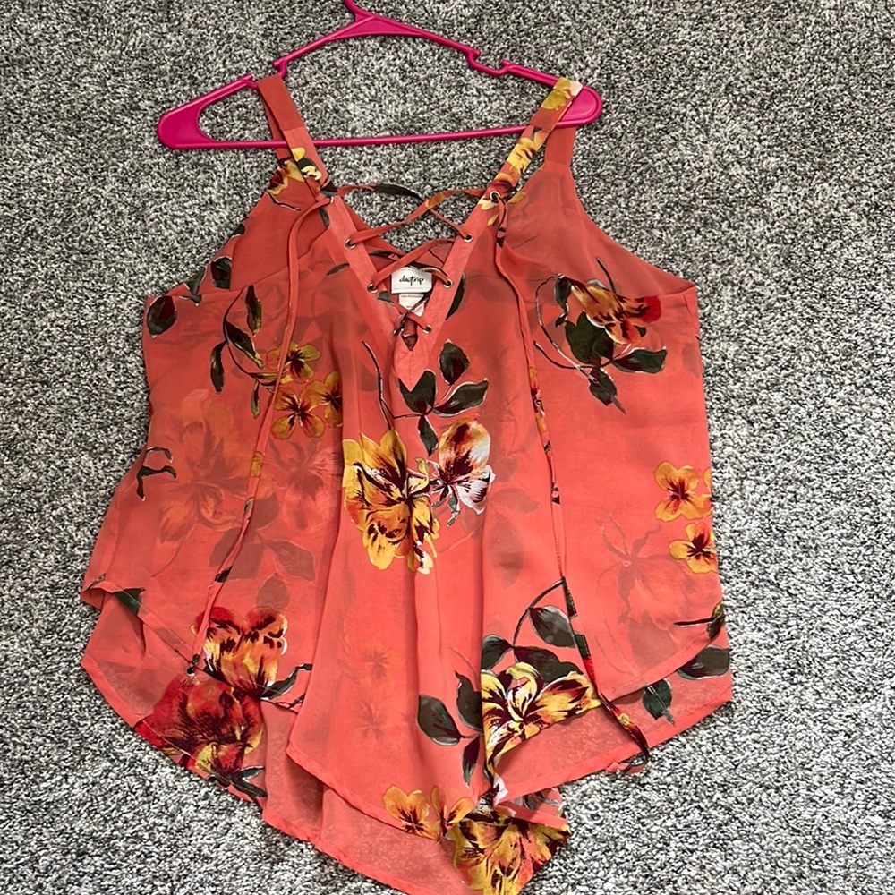 Floral Tank Top